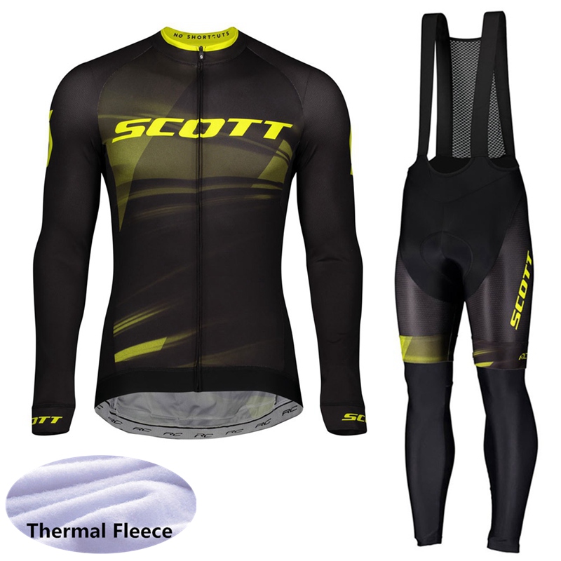 Winter cycling Jersey Set SCOTT Team Men thermal fleece long sleeve Cycle Shirts Bib Pants Kits Mountain Bike Clothing Racing Bicycle Sports Suits Y22041407, 01a
Winter cycling Jersey Set SCOTT Team Men thermal fleece long sleeve Cycle Shirts Bib Pants Kits Mountain Bike Clothing Racing Bicycle Sports Suits Y22041407, 01a