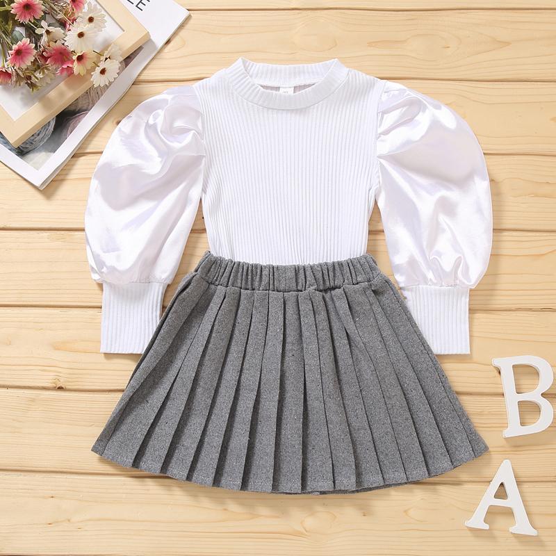 Clothing Sets IYEAL Girls Baby Knitted Fashion Kids Lantern Sleeve Tops And A-Line Skirt Outfits Princess Knitwear 2-7Years, White
Clothing Sets IYEAL Girls Baby Knitted Fashion Kids Lantern Sleeve Tops And A-Line Skirt Outfits Princess Knitwear 2-7Years, White