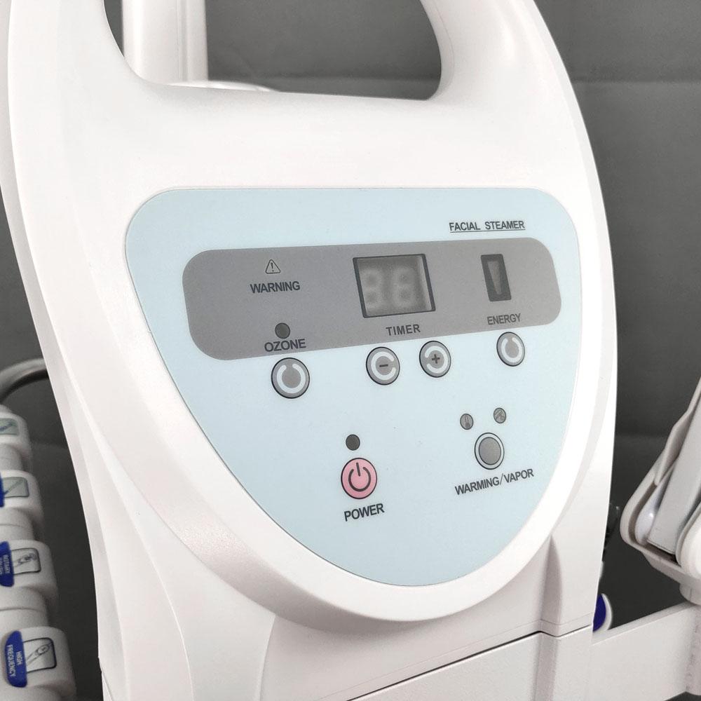 10 In 1 Multifunction High Frequency Hair Growth Facial Steamer Magnifying Lamp Skin Care Beauty Machine