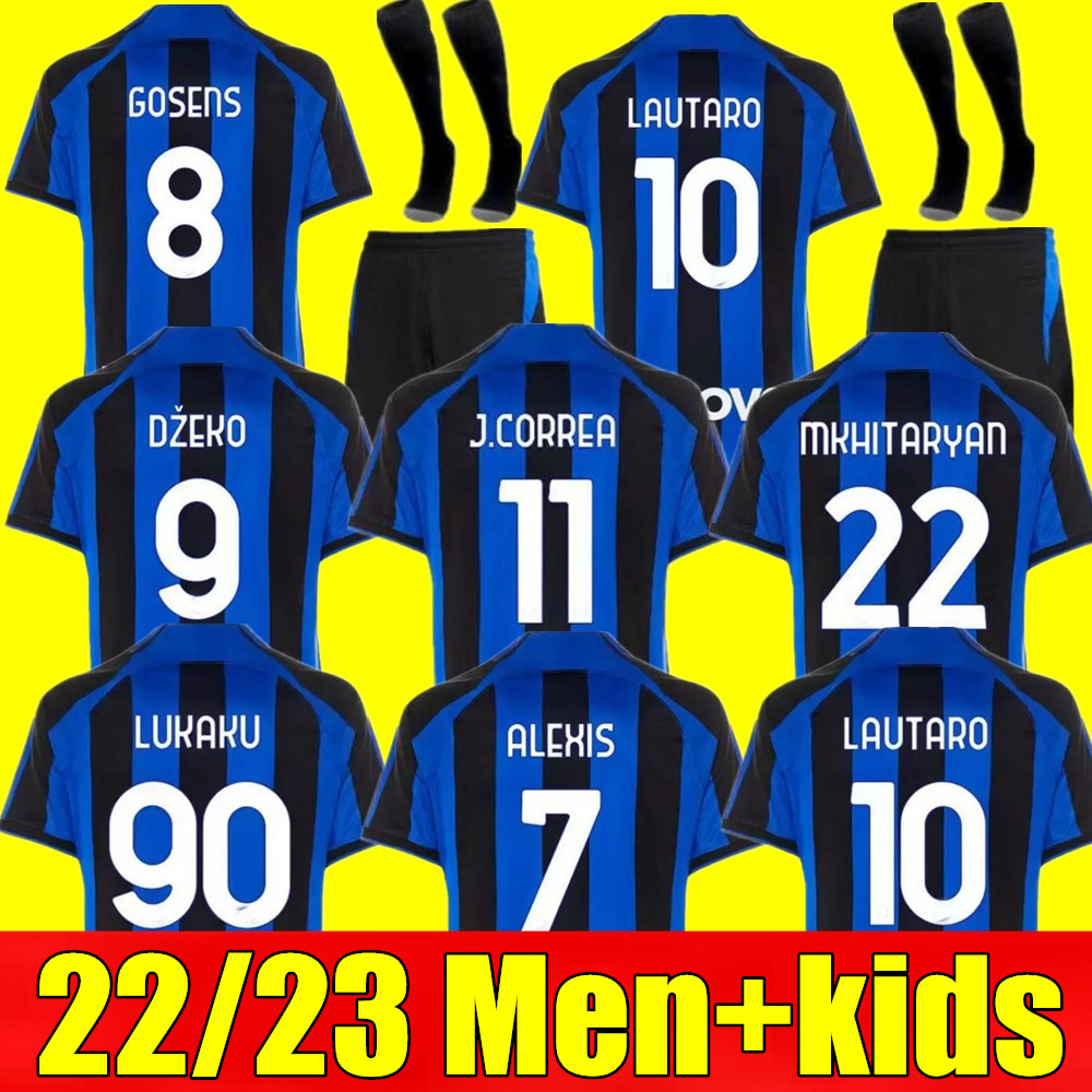 New LUKAKU soccer jersey 22 23 BARELLA VIDAL LAUTARO ERIKSEN ALEXIS INTERS DZEKO CORREA AWAY THIRD MILANS UNIFORMS TOPs football shirt 2022 2023 Men kids kit, Men flex base
New LUKAKU soccer jersey 22 23 BARELLA VIDAL LAUTARO ERIKSEN ALEXIS INTERS DZEKO CORREA AWAY THIRD MILANS UNIFORMS TOPs football shirt 2022 2023 Men kids kit, Men flex base
