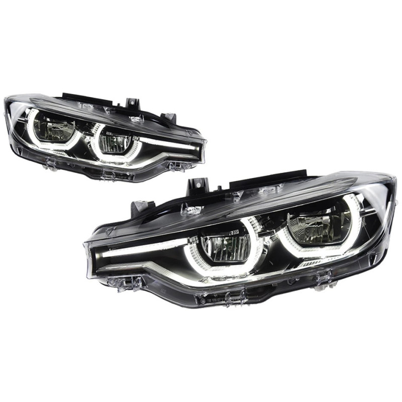 Car Lights Parts For 3 Series F30 F35 320i Head lamps LED Headlight LED Daytime Turn Signal Front Lamp