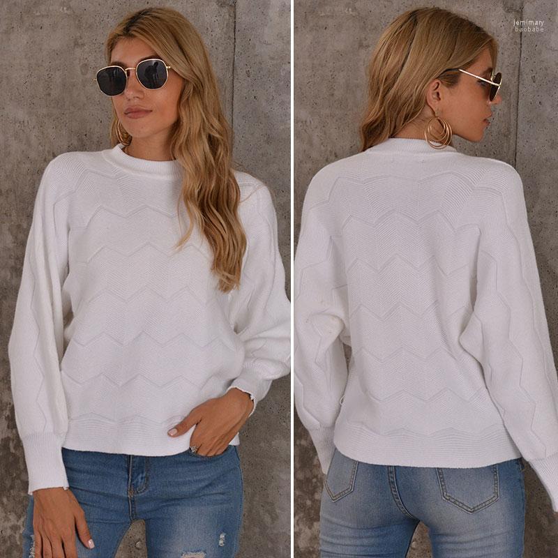 Women' Sweaters Casual Clothing Female O-Neck Long Sleeved Knitted Sweater Women Soft Pullovers Tops White Jemi22
Women' Sweaters Casual Clothing Female O-Neck Long Sleeved Knitted Sweater Women Soft Pullovers Tops White Jemi22