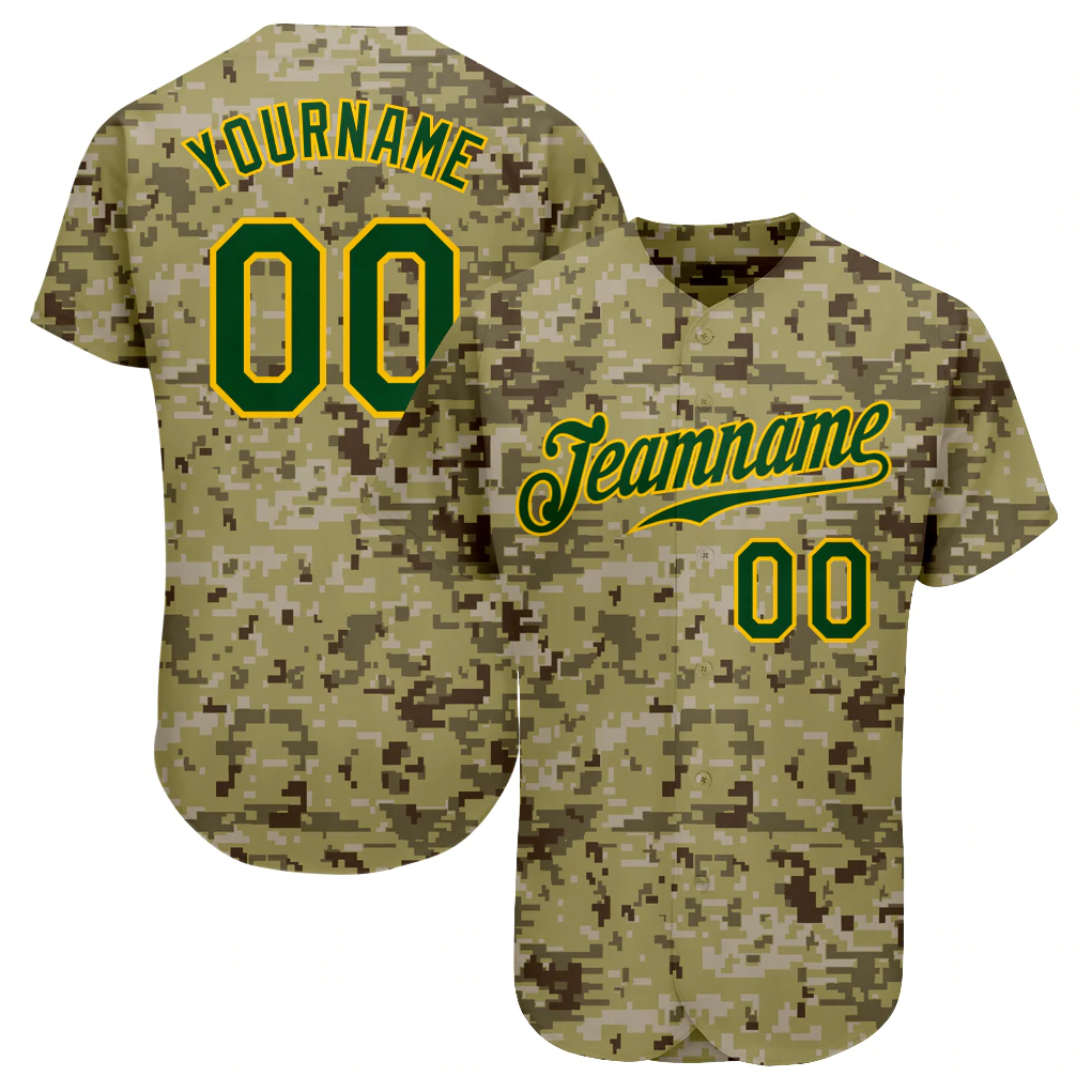 Custom Camo Green-Gold Authentic Salute To Service Baseball Jersey 65756, Women size s-xxl
Custom Camo Green-Gold Authentic Salute To Service Baseball Jersey 65756, Women size s-xxl