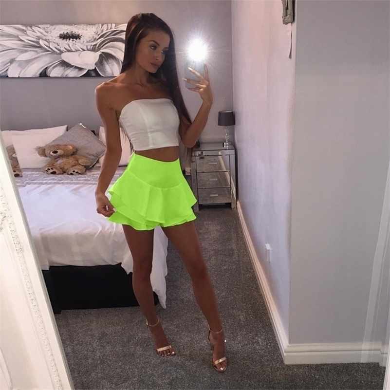 BKLD Summer Casual Shorts Beach High Waist Short Pants Fashion Lady Women Solid Ruffles Shorts Skirt Women Arrival Y200403, Blue
BKLD Summer Casual Shorts Beach High Waist Short Pants Fashion Lady Women Solid Ruffles Shorts Skirt Women Arrival Y200403, Blue