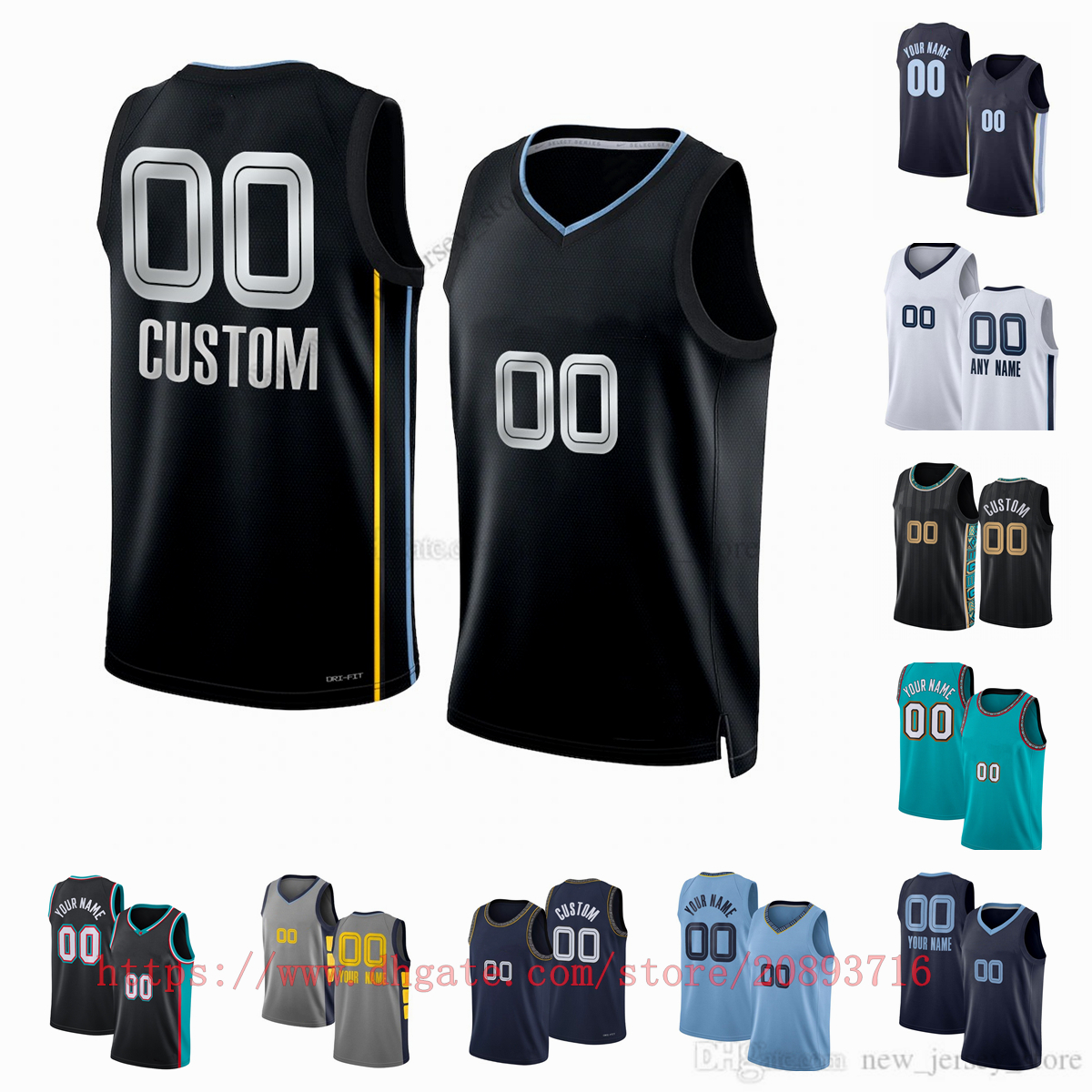 2023 New Season Custom Printed Basketball Jersey 46 John Konchar 7 Santi Aldama 24 Dillon Brooks 2 Xavier Tillman 5 Vince Williams 1 Kennedy Chandler 35 Killian Tillie, Printed (with team logo)
2023 New Season Custom Printed Basketball Jersey 46 John Konchar 7 Santi Aldama 24 Dillon Brooks 2 Xavier Tillman 5 Vince Williams 1 Kennedy Chandler 35 Killian Tillie, Printed (with team logo)