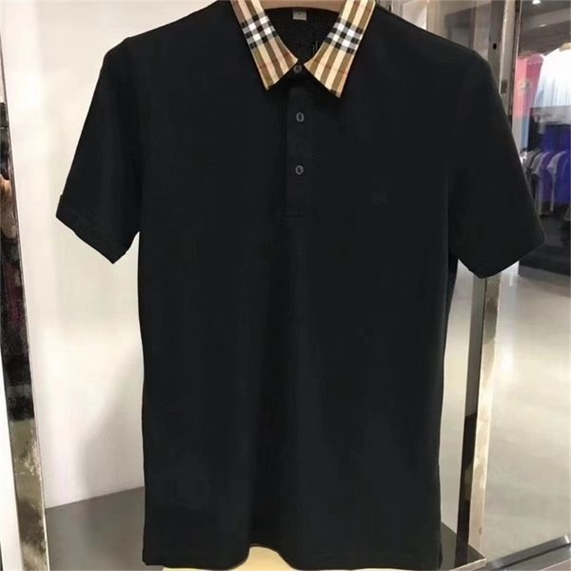 burbrerys European station British style Bajia short sleeved tshirt mens fashion cotton Lapel Plaid B polo shirt half sleeve, White
burbrerys European station British style Bajia short sleeved tshirt mens fashion cotton Lapel Plaid B polo shirt half sleeve, White