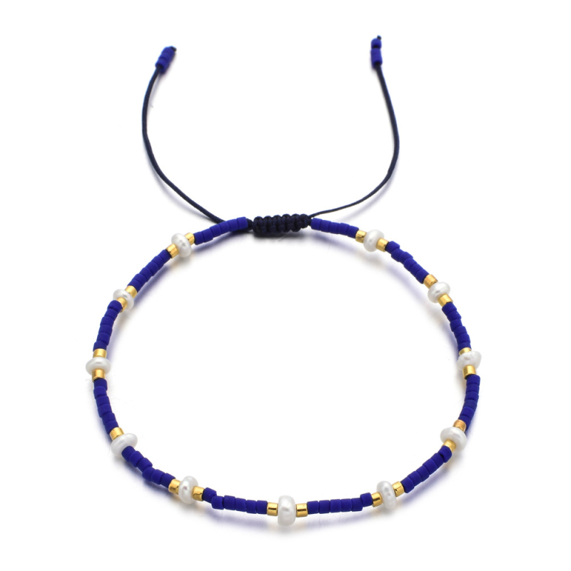 New Trendy MIYUKI Glass Beads Pearl Strands Bracelet Colorful Seedbeads Jewelry for Women Gift