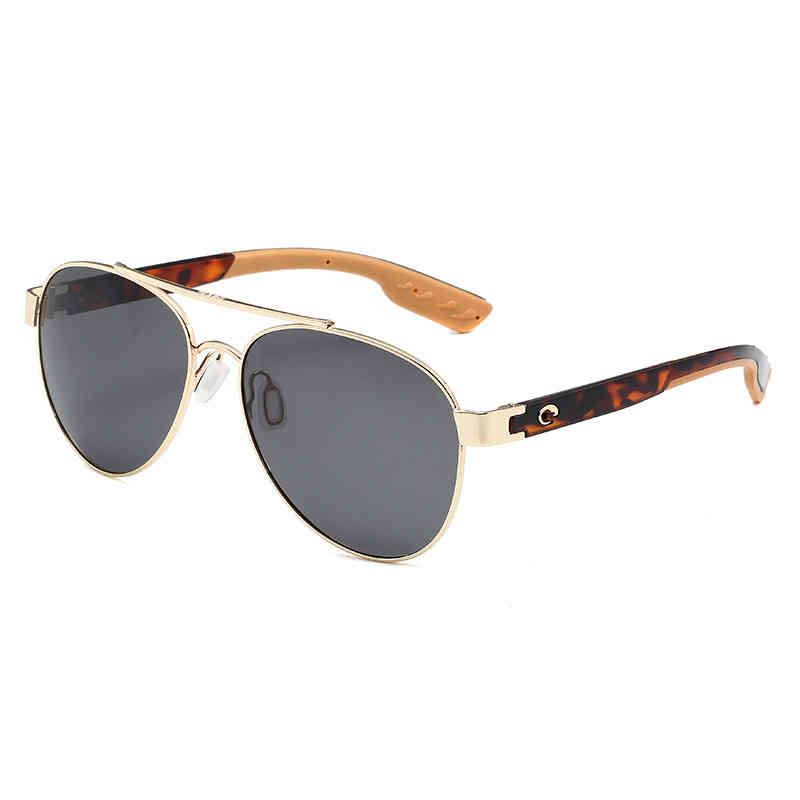 Costa polarized film sun metal half frame surfer riding Sun silicone leg glass