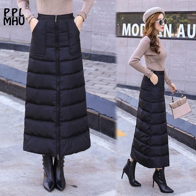 Skirts Winter Women Elastic High Waisted Black Down Skirt Thick Warm Zipper Slim A Word Female Fashion Plus Size 4XL
Skirts Winter Women Elastic High Waisted Black Down Skirt Thick Warm Zipper Slim A Word Female Fashion Plus Size 4XL