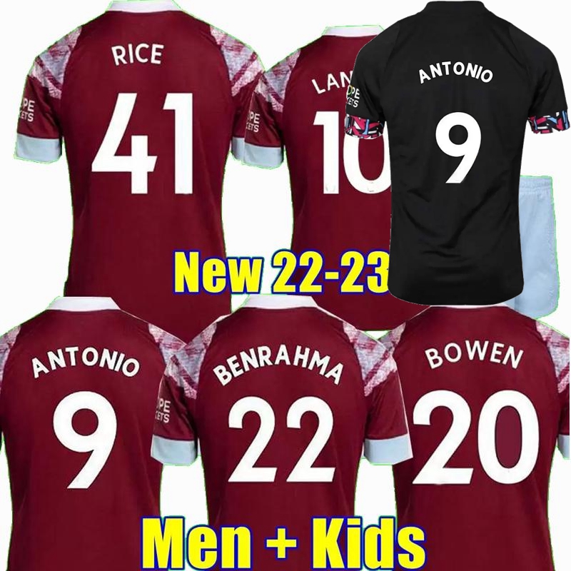 22 23 West Hams BOWEN RICE Soccer Jerseys SCAMACCA CORNET BENRAHMA LANZINI ANTONIO FORNALS DAWSON SOUCEK DOWNE 2022 2023 Jersey Football Shirt Mens Kids Kit 4XL, Away
22 23 West Hams BOWEN RICE Soccer Jerseys SCAMACCA CORNET BENRAHMA LANZINI ANTONIO FORNALS DAWSON SOUCEK DOWNE 2022 2023 Jersey Football Shirt Mens Kids Kit 4XL, Away