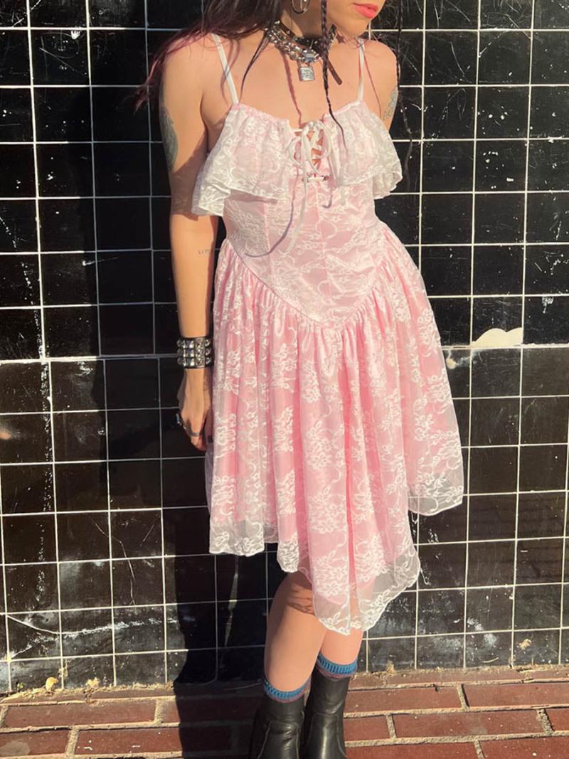 Casual Dresses Lace Floral Vintage Dress Women Summer Sleeveless Tie-up Irregular Maxi Club Party Gothic FemaleCasual, Black
Casual Dresses Lace Floral Vintage Dress Women Summer Sleeveless Tie-up Irregular Maxi Club Party Gothic FemaleCasual, Black
