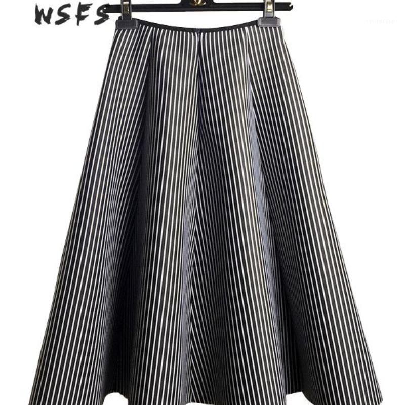 Skirts Wsfs Summer Black White Striped Tutu Skirt Girls Preppy Midi Women High Waist Bandage Glegant Vintage Sexy Party, See picture
Skirts Wsfs Summer Black White Striped Tutu Skirt Girls Preppy Midi Women High Waist Bandage Glegant Vintage Sexy Party, See picture
