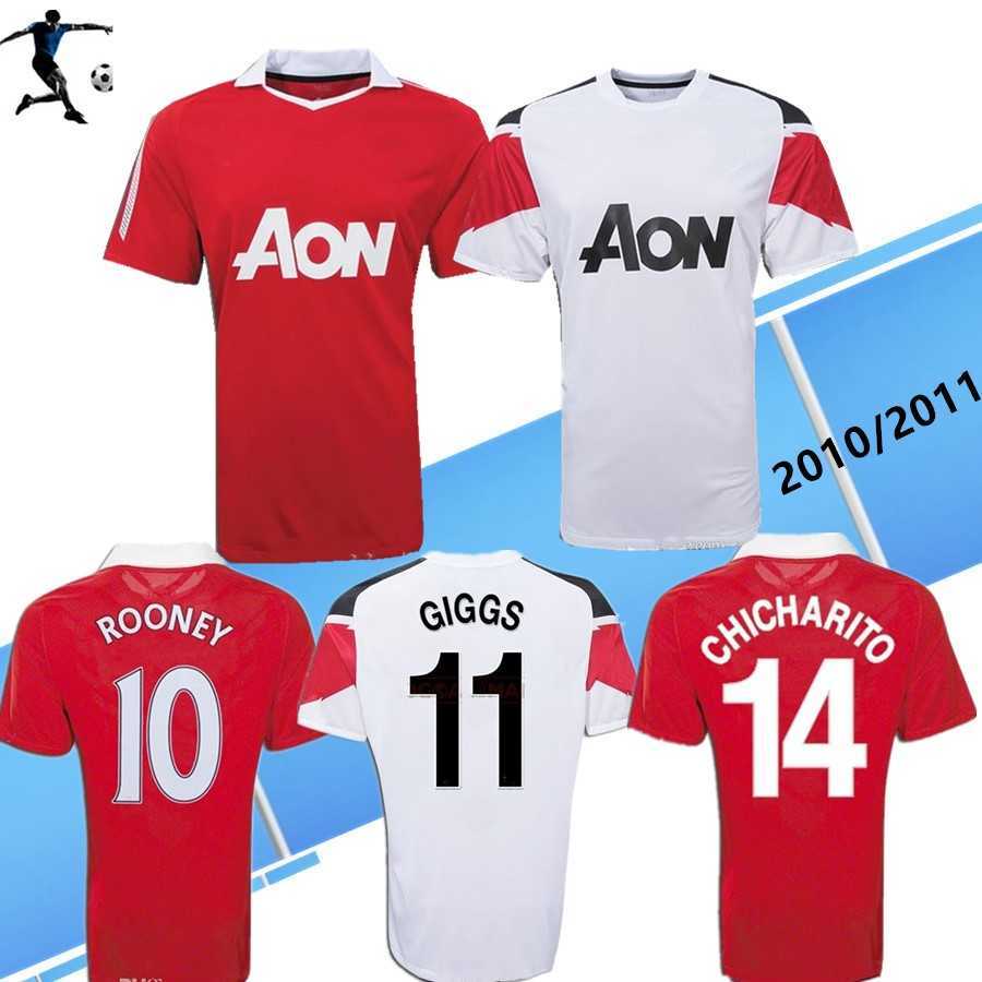 2010 2011 MAN UT Berbatov Rooney POGBA GIGGS retro soccer jersey 10 11 home away OWEN SCHOLES CHICHARITO vintage classic football shirt, Away + ucl
2010 2011 MAN UT Berbatov Rooney POGBA GIGGS retro soccer jersey 10 11 home away OWEN SCHOLES CHICHARITO vintage classic football shirt, Away + ucl