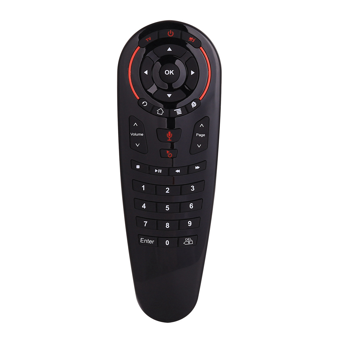 TV parts G30S Voice Control 2.4G Wireless Fly Air Mouse Keyboard For Gyroscope Motion Sensing Mini Remote For Android TV Box