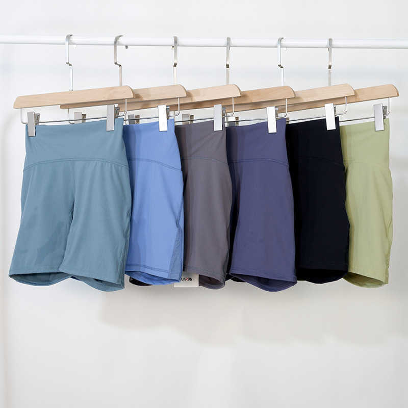 Lu-21 Yoga Shorts Align Women's Sports High Waist Abdominal Gym Clothes Underwear Cycling Running Fitness 4-point Hot Pants, Black 
Lu-21 Yoga Shorts Align Women's Sports High Waist Abdominal Gym Clothes Underwear Cycling Running Fitness 4-point Hot Pants, Black