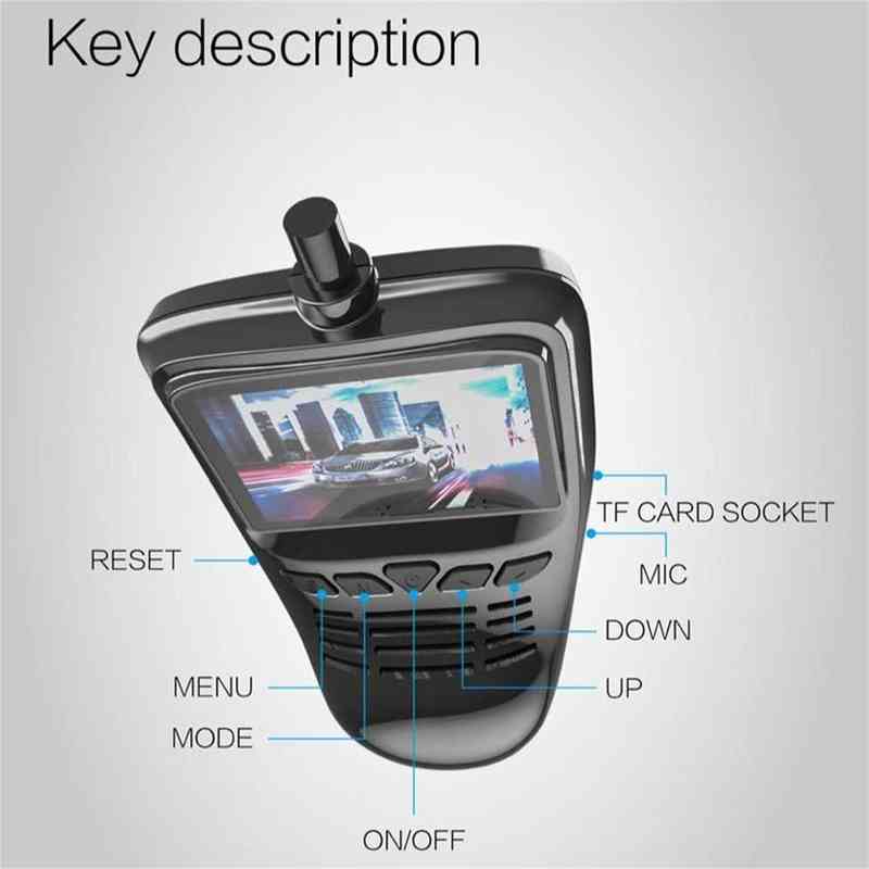 Small Eye Dash Cam Car Dvr Recorder Camera With Wifi Full P Wide Angle Lens G Sensor Night Vision dash Cam J220601