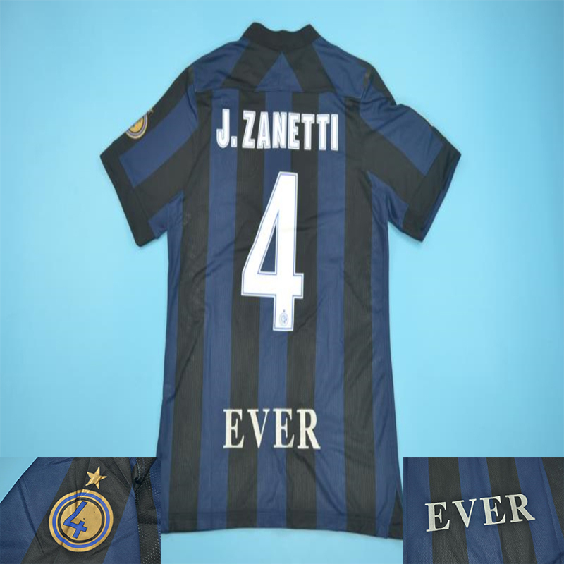 13 14 Retro Soccer Jerseys Vintage 4 For EVER ZANETTI Retire Commemorative Edition Player Version Jersey, 13/14 rtired version
13 14 Retro Soccer Jerseys Vintage 4 For EVER ZANETTI Retire Commemorative Edition Player Version Jersey, 13/14 rtired version