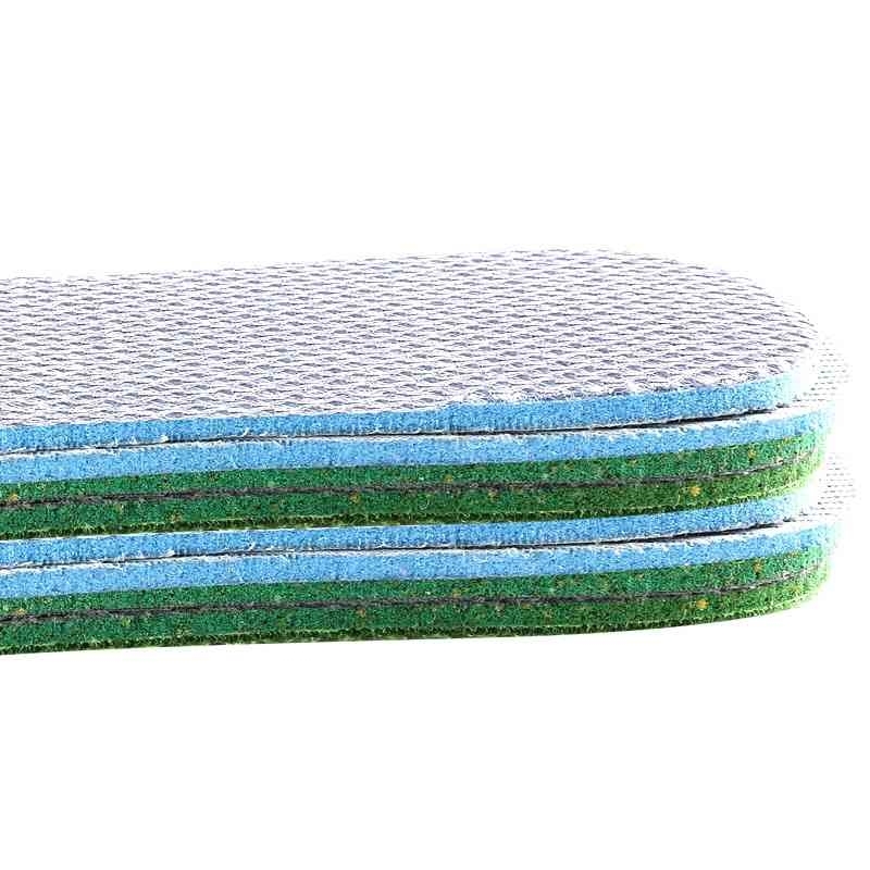 1 Pair Stretch Breathable Deodorant Cushion Insoles Orthopedic Memory Foam Sport Support Insert Feet Soles Pad 210402