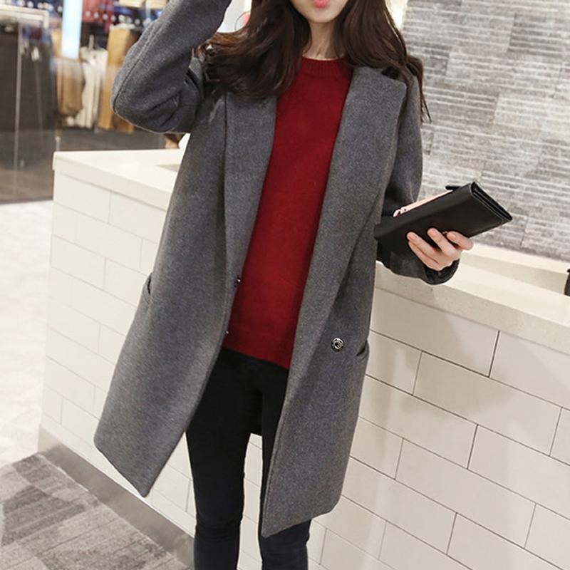 Women' Wool & Blends Winter Woolen Coat Female Long 2022 Student Warm Women CoatWomen, Black
Women' Wool & Blends Winter Woolen Coat Female Long 2022 Student Warm Women CoatWomen, Black