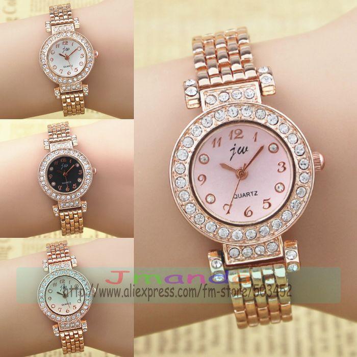 Wristwatches 100pcs/lot JW-805 Fashion Arrival Rose Gold Bracelet Watch Elegance Crystal Wrap Quartz Dress Wristwatch For WomenWristwatches, As pic
Wristwatches 100pcs/lot JW-805 Fashion Arrival Rose Gold Bracelet Watch Elegance Crystal Wrap Quartz Dress Wristwatch For WomenWristwatches, As pic