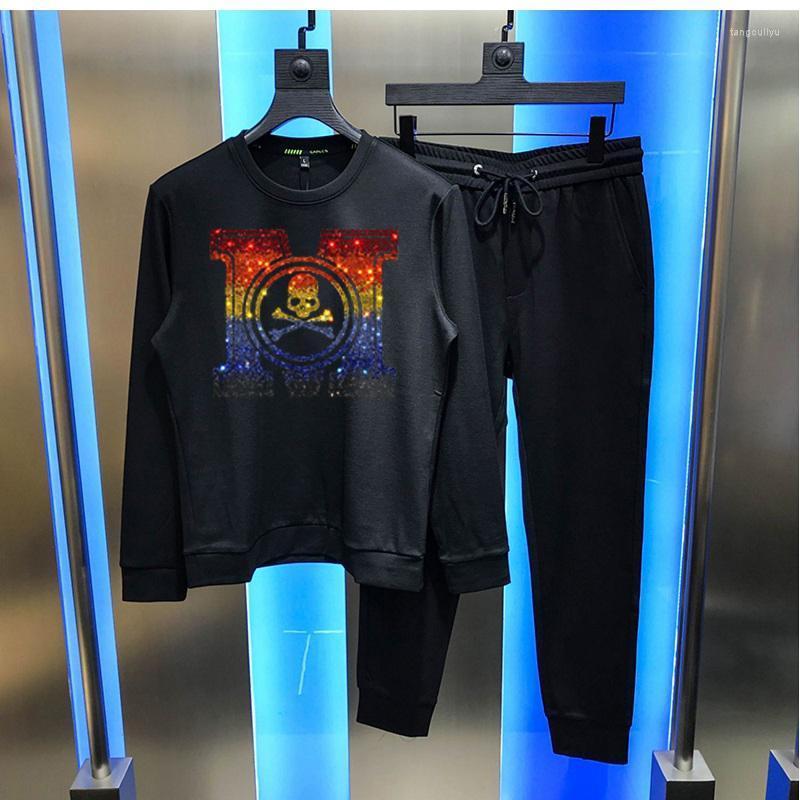 Men's Tracksuits Autumn And Winter Track Suit Letters Shiny Hoodie Pure Cotton Warm Hoody Sports Pants Casual Sportswear, As shown asian size
Men's Tracksuits Autumn And Winter Track Suit Letters Shiny Hoodie Pure Cotton Warm Hoody Sports Pants Casual Sportswear, As shown asian size