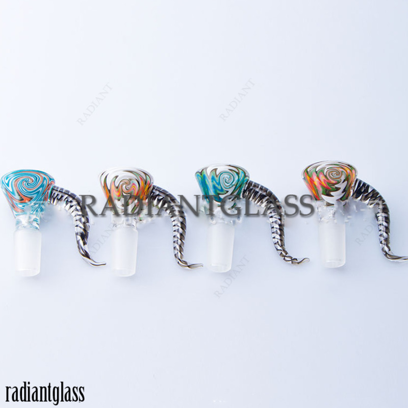 Somking Accessories 14mm and 19mm joint male female bowl wig wag colored glass bowls for water pipes bong
Somking Accessories 14mm and 19mm joint male female bowl wig wag colored glass bowls for water pipes bong