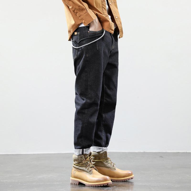 Men's Jeans Black Micro Elastic Men Spring And Autumn Cotton Pants Dark Blue Slim Comfortable Solid Color Fashion Brand DenimMen's
Men's Jeans Black Micro Elastic Men Spring And Autumn Cotton Pants Dark Blue Slim Comfortable Solid Color Fashion Brand DenimMen's