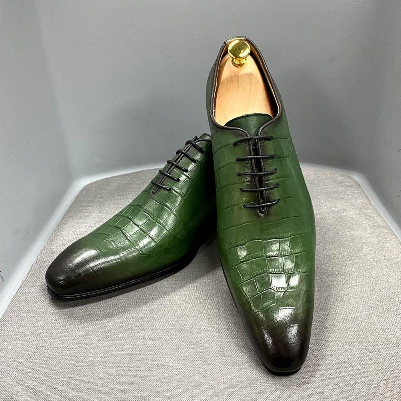High Quality Handmade Men Oxford Shoes Genuine Leather Solid Color Classic Trend Crocodile Pattern Lace-Up Formal Wedding Pointed Toe Dress Shoes KB244, Clear
High Quality Handmade Men Oxford Shoes Genuine Leather Solid Color Classic Trend Crocodile Pattern Lace-Up Formal Wedding Pointed Toe Dress Shoes KB244, Clear