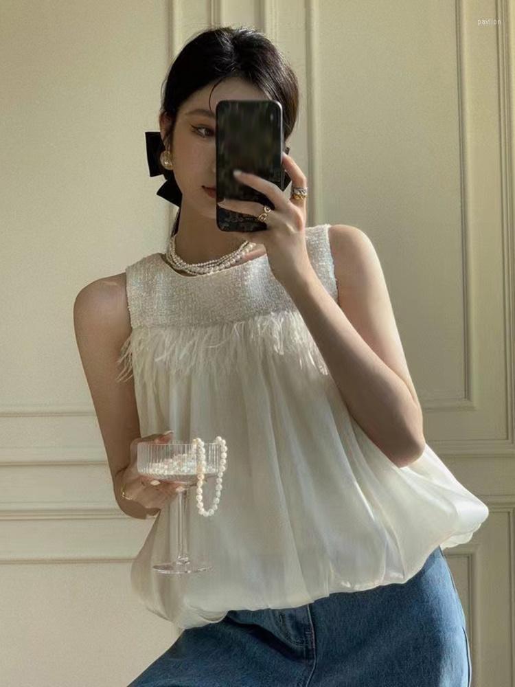Women' Tanks & Camis Women' Clothing Summer 2022 Feather White Elegant Vest Sleeveless Casual Plain Tops For Women Fashion Simple Styl, Black
Women' Tanks & Camis Women' Clothing Summer 2022 Feather White Elegant Vest Sleeveless Casual Plain Tops For Women Fashion Simple Styl, Black