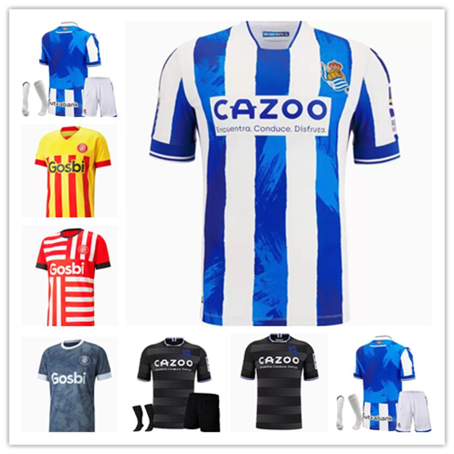 Real Sociedad 22 23 Girona Soccer Jersey OYARZABAL X PRIETO PORTU DAVID SILVA Football Shirt JUANMI 2022 2023 Carlos Fernandez camiseta de futbol Men kit kids, 21/22 third
Real Sociedad 22 23 Girona Soccer Jersey OYARZABAL X PRIETO PORTU DAVID SILVA Football Shirt JUANMI 2022 2023 Carlos Fernandez camiseta de futbol Men kit kids, 21/22 third