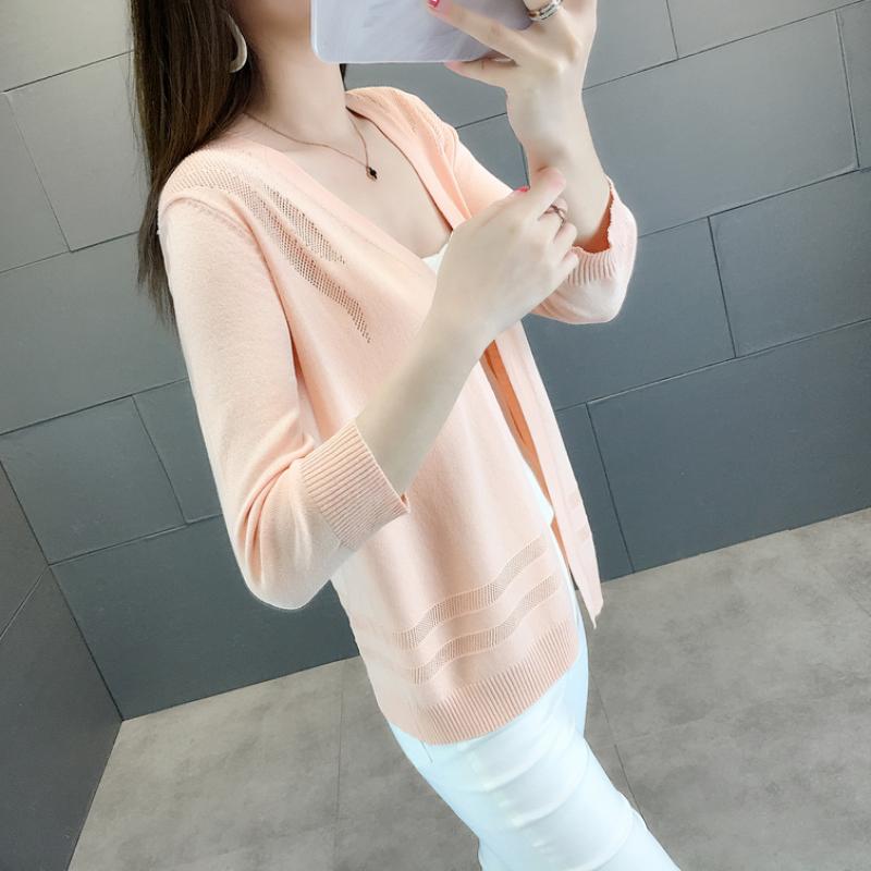 Women's Knits & Tees 2022 Women Spring Summer Vintage Cardigans Female Hollow Out V-neck Long Sleeve Cardigan Ladies Casual Solid Loose F685, White
Women's Knits & Tees 2022 Women Spring Summer Vintage Cardigans Female Hollow Out V-neck Long Sleeve Cardigan Ladies Casual Solid Loose F685, White