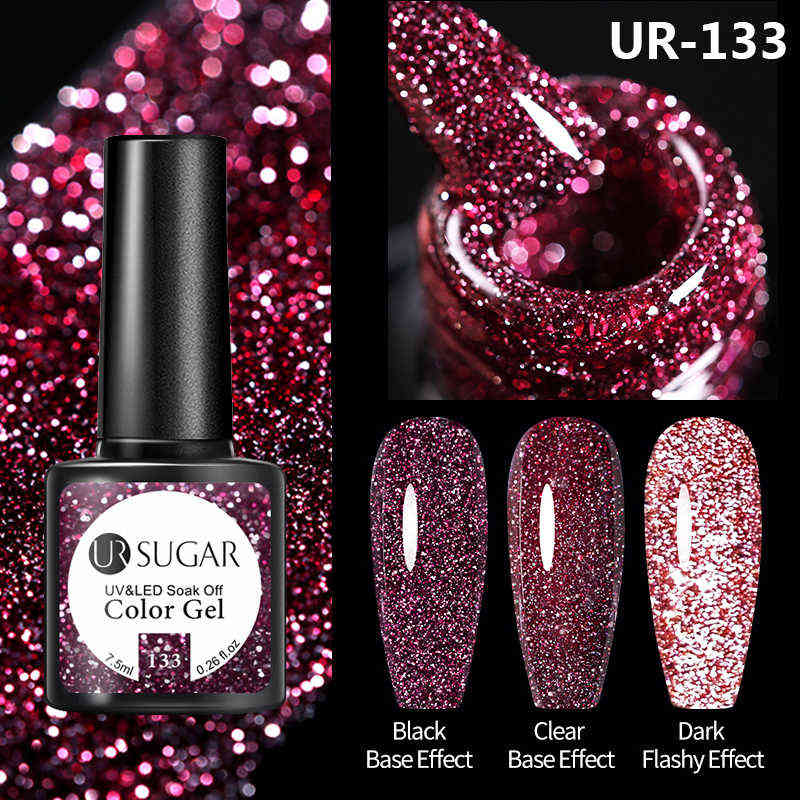 NXY Nail Gel 7 5ml Reflective Glitter Polish Manicure Art Semi Permanent Uv Led Lamp Varnishes 0328