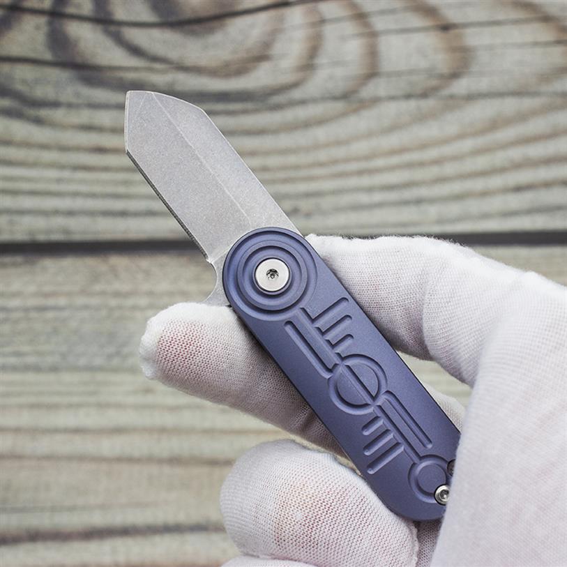 SUZAKU ZQ301 Mini Folding Knife D2 Steel Micro Blade Titanium Handle Pocket Chain Keychain Knives Top Quality Camping Emergency To289i
SUZAKU ZQ301 Mini Folding Knife D2 Steel Micro Blade Titanium Handle Pocket Chain Keychain Knives Top Quality Camping Emergency To289i