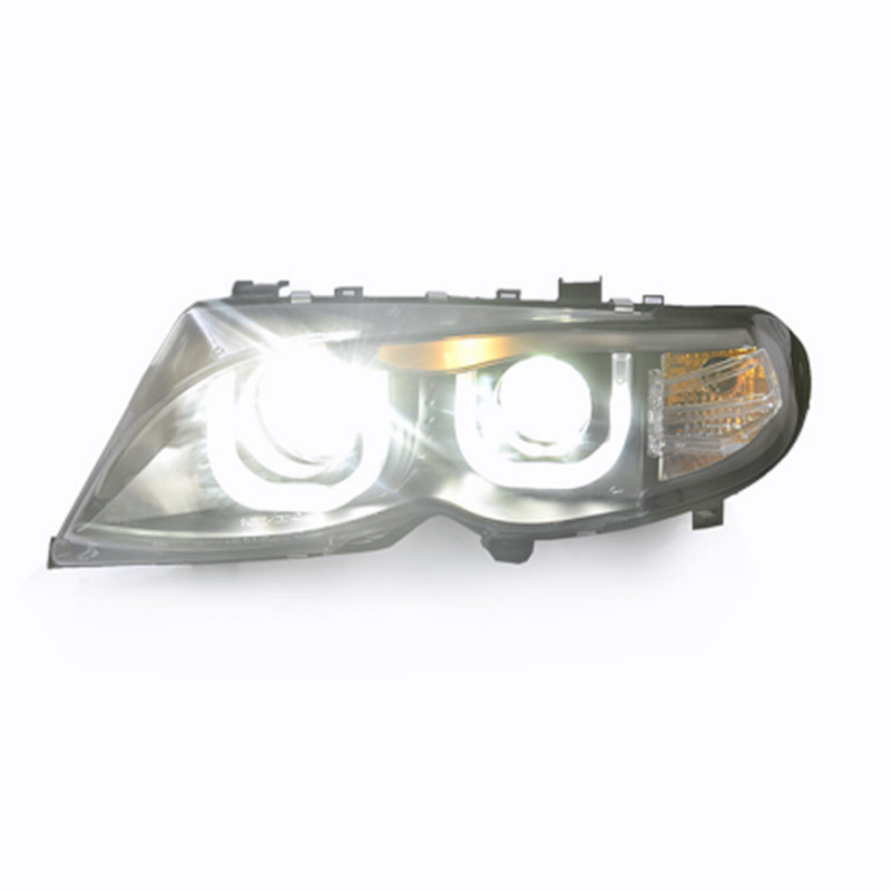Car LED Head Lights For BMW E46 LED Headlight 2002-2006 Headlights 320i 318i 325i Turn Signal Daytime Running Light