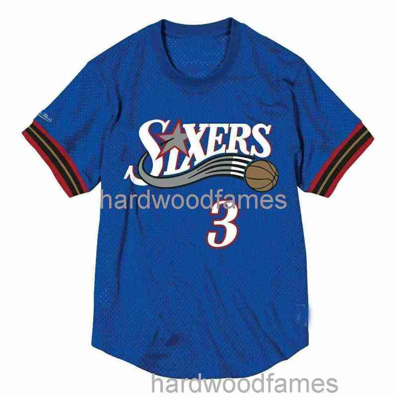 Stitched Custom Cheap Mens Mitchell & Ness Mesh Crew Neck Allen Iverson Men Women Youth Basketball Jerseys XS-6XL Shirt, Blue
Stitched Custom Cheap Mens Mitchell & Ness Mesh Crew Neck Allen Iverson Men Women Youth Basketball Jerseys XS-6XL Shirt, Blue