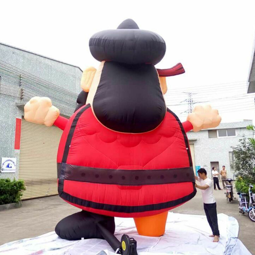 Ocean Event Giant Inflatable Pirate Captain Cartoon Characters For Outdoor Display Kids Party Decoration