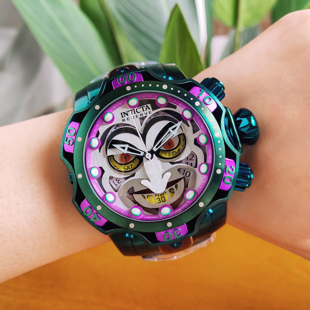 High quality fashionable Large Dial Watch Clown Rubber Band Timing quartz movement Watcher Men's Watch Designer Wristwatch, Box 
High quality fashionable Large Dial Watch Clown Rubber Band Timing quartz movement Watcher Men's Watch Designer Wristwatch, Box