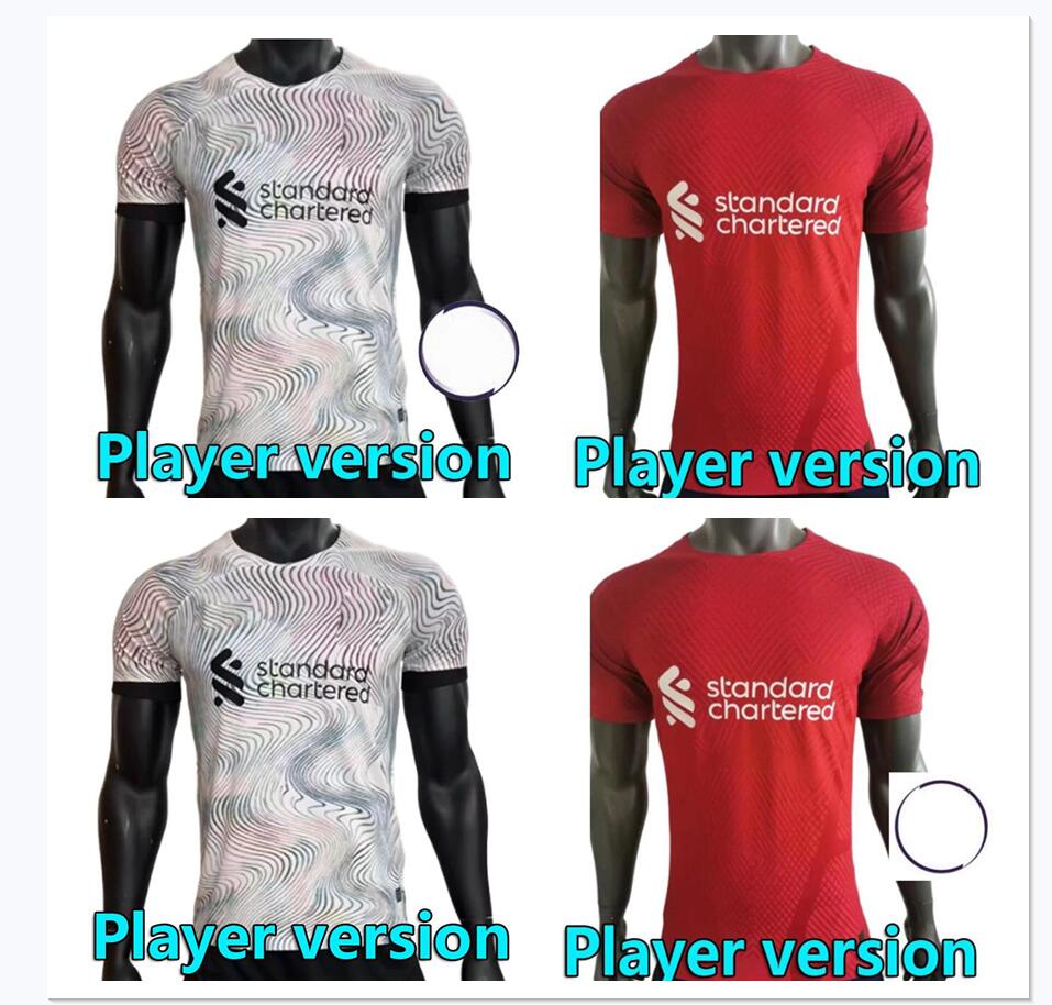 player version 2022 2022 Soccer Jerseys home red DARWIN Luis DIaz away white black third kit TOP Thailand Mohamed goalkeeper football shirts 22 23
player version 2022 2022 Soccer Jerseys home red DARWIN Luis DIaz away white black third kit TOP Thailand Mohamed goalkeeper football shirts 22 23
