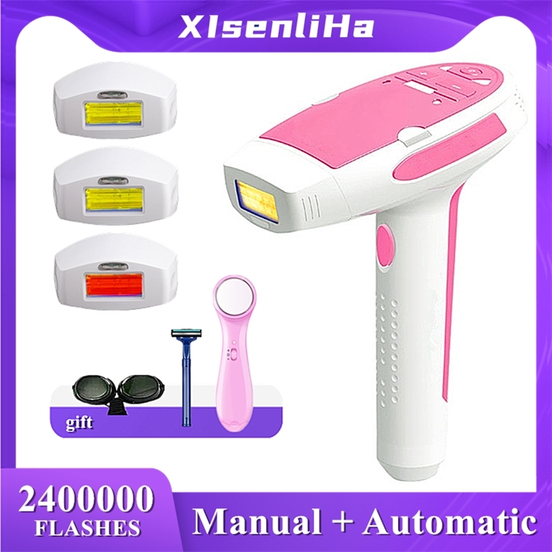 IPL Hair removal Epilator a Laser Permanent Hair Removal Machine Face Body Bikini Electric depilador a laser women 2400000 Flash 220419
IPL Hair removal Epilator a Laser Permanent Hair Removal Machine Face Body Bikini Electric depilador a laser women 2400000 Flash 220419