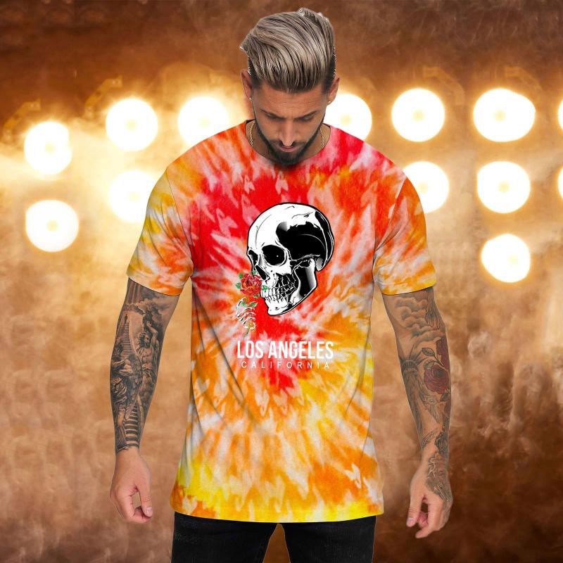 Men's T-Shirts Heavy T Shirt Mens Rose Summer Casual Sports Tie Dye Lettering Round Neck Top Purple Big ShirtMen's, Blue
Men's T-Shirts Heavy T Shirt Mens Rose Summer Casual Sports Tie Dye Lettering Round Neck Top Purple Big ShirtMen's, Blue