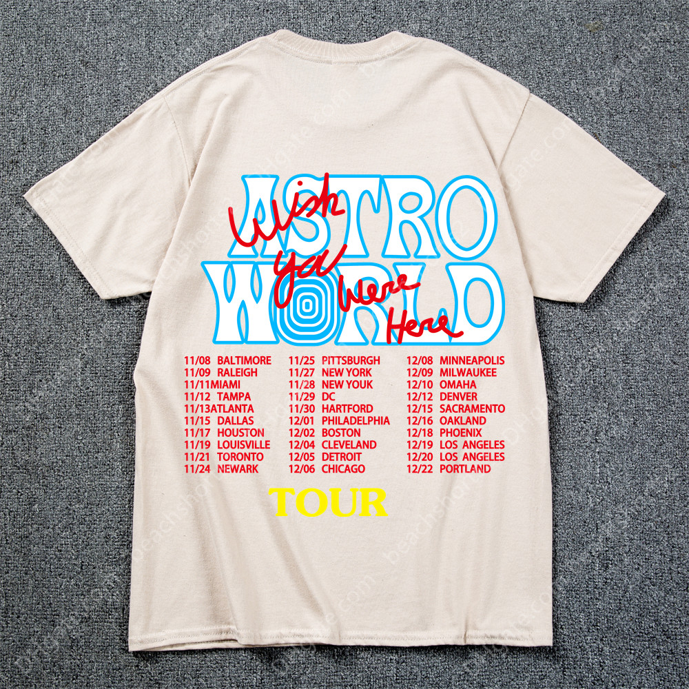 Fashion Hip Hop t Shirt Men Women Travis Scotts Astroworld Harajuku You Were Here Letter Print Tees, White
Fashion Hip Hop t Shirt Men Women Travis Scotts Astroworld Harajuku You Were Here Letter Print Tees, White