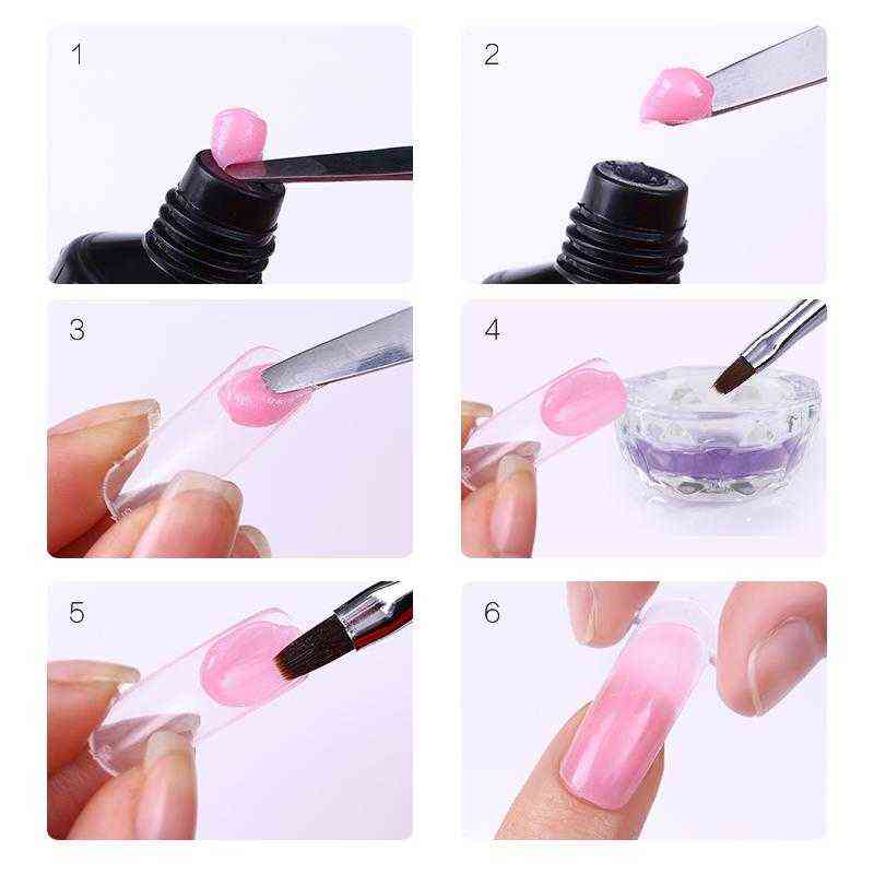 NXY Nail Gel 15ml Extend Set Extension Clear Acrylic Finger Soak Off Uv Varnish 0328