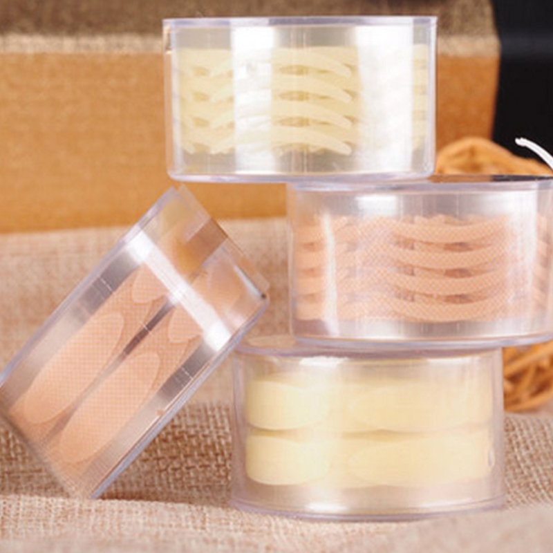 Beauty 600pcs/set Invisible Eyelid paste Makeup Clear Beige Eyelids Stripe Big Eye Decoration Fold Shadow Sticker Double Eyelid Tape Tool