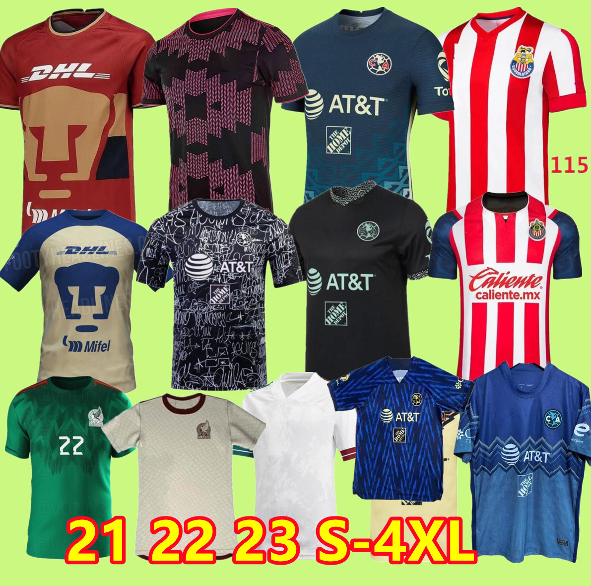 S-4XL 21 22 23 Mexico America Soccer jerseys away Tijuana Cruz Azul H.LOZANO DOS SANTOS CHICHARITO 2022 2023 national team sports football uniform shirts238, Look at the picture and place an order
S-4XL 21 22 23 Mexico America Soccer jerseys away Tijuana Cruz Azul H.LOZANO DOS SANTOS CHICHARITO 2022 2023 national team sports football uniform shirts238, Look at the picture and place an order