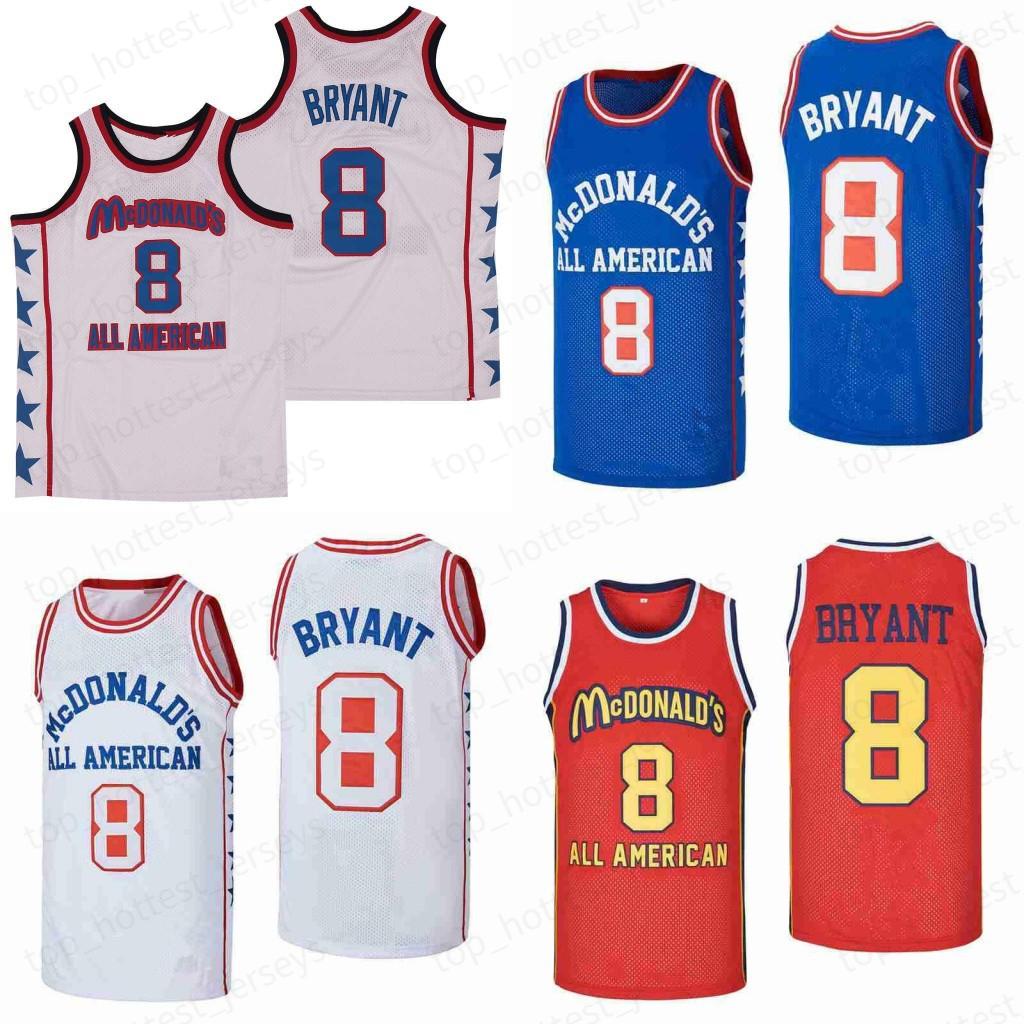 Men Movie MCDONALDS All American Basketball 8 Team Blue White Red Stitched Jersey College Basketball Throwback Jerseys, White 1
Men Movie MCDONALDS All American Basketball 8 Team Blue White Red Stitched Jersey College Basketball Throwback Jerseys, White 1