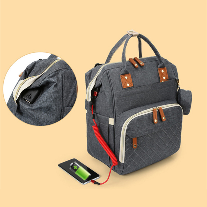 Baby Diaper Bags Stroller Pocket Mother Large Capacity Travel Nappy Backpacks Convenient Baby Nursing Bag Lightweight Waterproof 220514