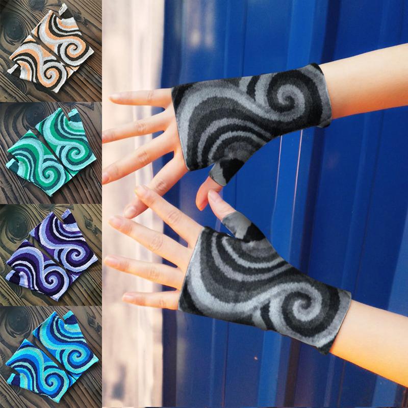 Five Fingers Gloves Fashion Girls INS Handmade Women's Embroidered Warm Knitted Spiral Jacquard Woolen Winter Fingerless HandmadeFive
Five Fingers Gloves Fashion Girls INS Handmade Women's Embroidered Warm Knitted Spiral Jacquard Woolen Winter Fingerless HandmadeFive