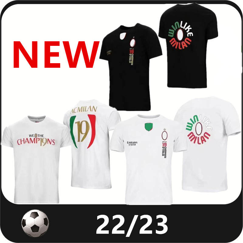 IBRAHIMOVIC 22 23 AC Championship T-shirt soccer jersey GIROUD BENNACER KESSIE ROMAGNOLI CALHANOGLU TONALI REBIC 2022 2022 MILANS football shirt
IBRAHIMOVIC 22 23 AC Championship T-shirt soccer jersey GIROUD BENNACER KESSIE ROMAGNOLI CALHANOGLU TONALI REBIC 2022 2022 MILANS football shirt
