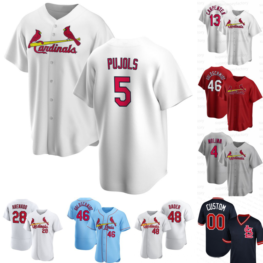 5 Albert Pujols 2022 Jersey Nolan Arenado Paul Goldschmidt Yadier Molina Paul DeJong Brendan Donovan Dylan Lars Nootbaar Juan Yepez, Grey coolbase women s-xxl
5 Albert Pujols 2022 Jersey Nolan Arenado Paul Goldschmidt Yadier Molina Paul DeJong Brendan Donovan Dylan Lars Nootbaar Juan Yepez, Grey coolbase women s-xxl
