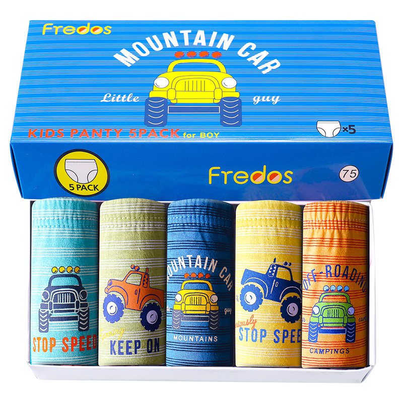 Panties South Korea's new high-grade box of children's pure cotton triangle children underwear cartoon boy underwear, Ivory
Panties South Korea's new high-grade box of children's pure cotton triangle children underwear cartoon boy underwear, Ivory